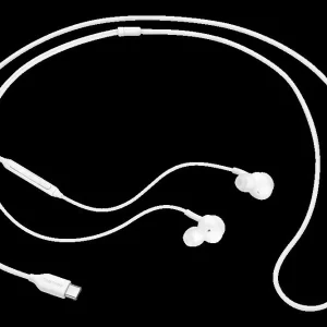 Auriculares C/ Fio Akg Type-C Branco - Samsung