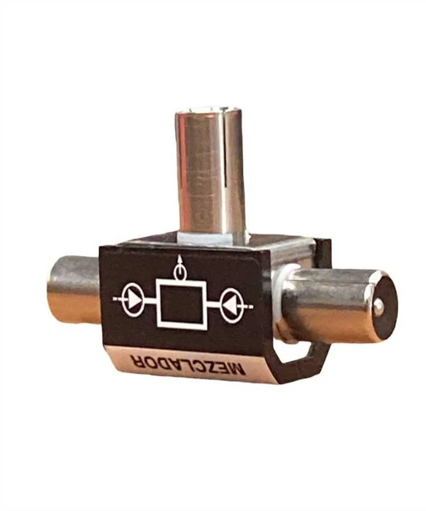 Combinador/Splitter 2vias Femea/Macho Modelo Db012