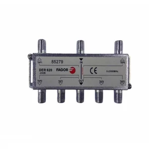 Derivador 1 ª Fi Sat 6 Saídas Derivação 20 Db