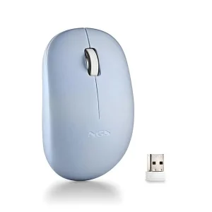 Rato Rf Wireless Ótico Fog Pro 1000dpi Azul - Ngs