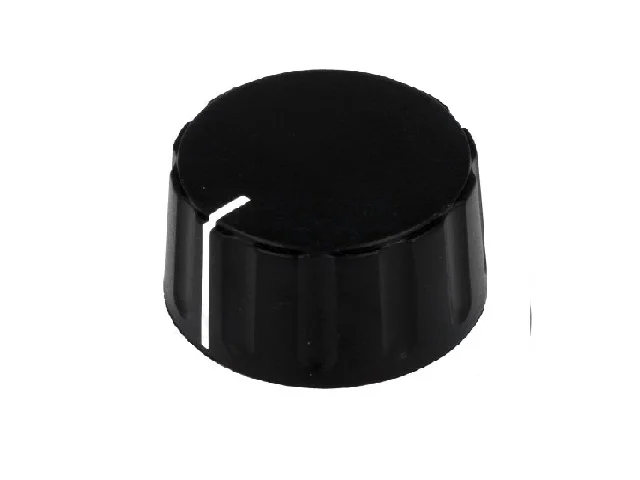 Botão Preto Com Linha Branca Abs 6mm 28.5x17.1mm