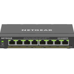 Switch de Rede 8 Portas Gigabit Poe+ Plus Switch .