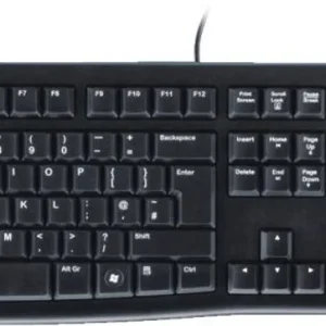 Logitech Desktop Mk120 Teclado Usb Qwertz Alemão .