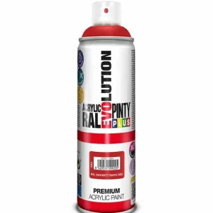 Tinta em Spray Pintyplus Evolution Ral 3020 Traff.
