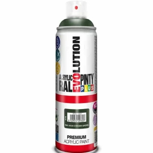 Tinta em Spray Pintyplus Evolution Ral 6020 Verde.