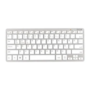 Inca Ibk-569bt Teclado Bluetooth Metálico, Pratea.