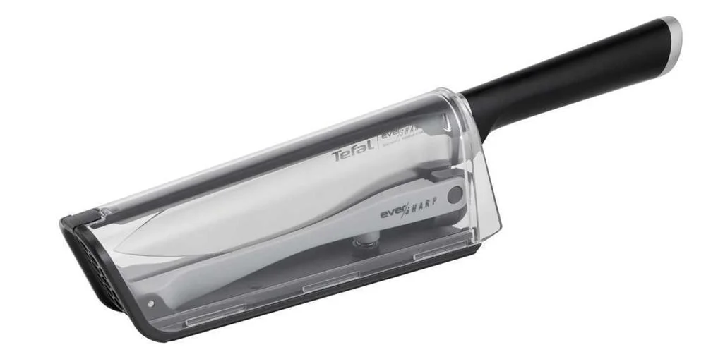 Faca 16.5cm + Afiador de Facas Tefal Ever Sharp