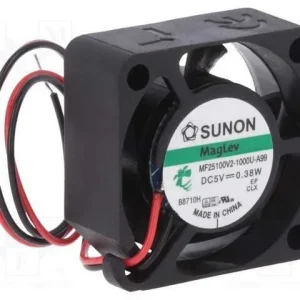 Ventilador: Dc, Transversal, 5vdc, 25x25x10mm, 5,.