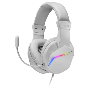 Auscultadores Headset Mh 122 RGB Branco - Mars Ga.