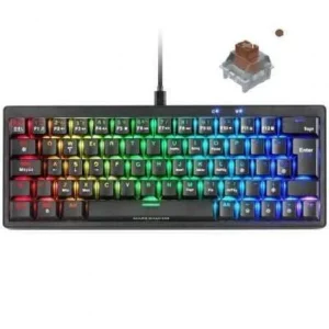 Teclado Mecânico para Jogos Mars Gaming Mkminipro.