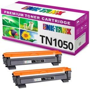 Pack 2 Toners Brother Tn-1050 Compatíveis