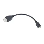 Cabo Usb a Fêmea - Micro Usb Macho 15cm - Lanberg