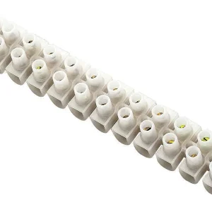 Bloco Elétrico 12 Campos R 25mm2 Branco