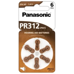 Pilha Botao Zinco Pr312 Panasonic