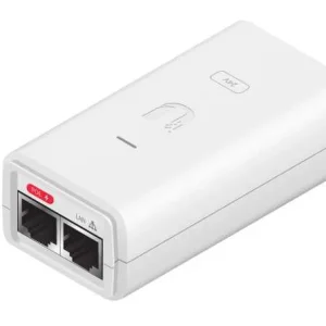 Ubiquiti Poe-24-12w-G-Wh Adaptador Poe Gigabit Et.