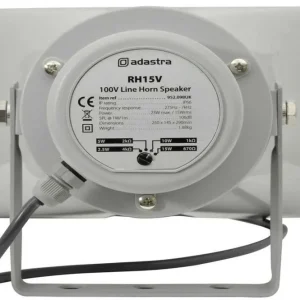 Corneta Retangular Linha de 100v 15w Rms