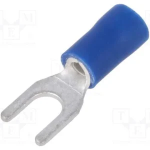 Terminal: Terminal Forquilha, M4, : 4,3mm, 1,5÷2,.