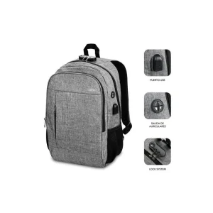 Mochila para Portátil e Tablet com Saída Usb