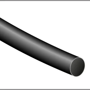 Manga Termo Retratil Preta 12.7mm 125º 1.2m