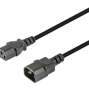 Cabo Extensor C14 (Macho) - C13 (Fêmea) 1m