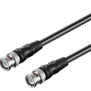 Cabo Bnc Macho para Bnc Macho 50ohm Rg58 3m
