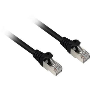 Sharkoon Cat.6a Sftp Cabo de Rede Preto 5 M Cat6a.