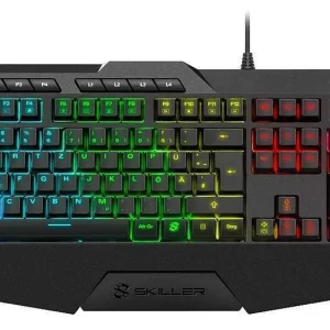 Sharkoon Skiller Sgk4 Teclado Usb Qwertz Alemão P.