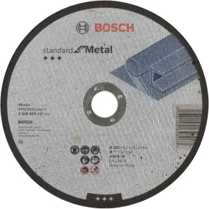 Disco de Corte Bosch Standard For Metal. 180mm
