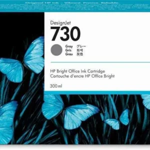 Hp Tinteiro Designjet 730 Cinzento (300 Ml)