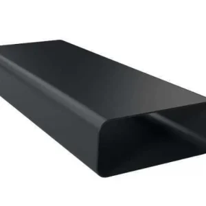 Tubo Plano de 1000mm para Exaustor Preto - Bosch