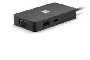 Microsoft 1e4-00002 Hub de Interface Preto