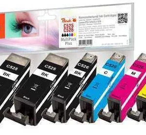 Peach Pi100-249 Tinteiro 6 Unidade(S) Compatível .