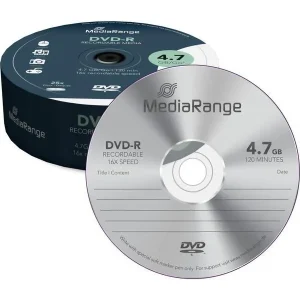 Dvd-R em Branco Mediarange Dvd-R 4.7 Gb
