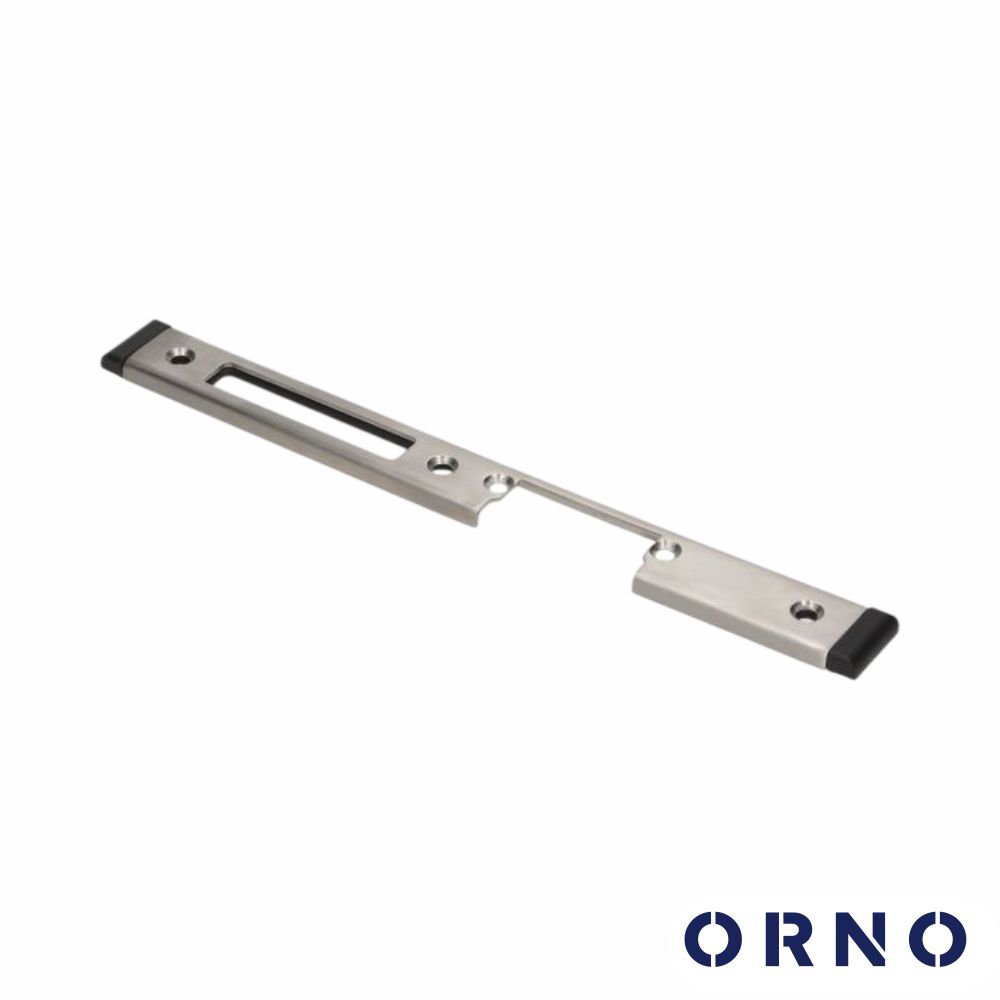 Placa Frontal Curva Para Fechadura Elétrica Esquerda ORNO