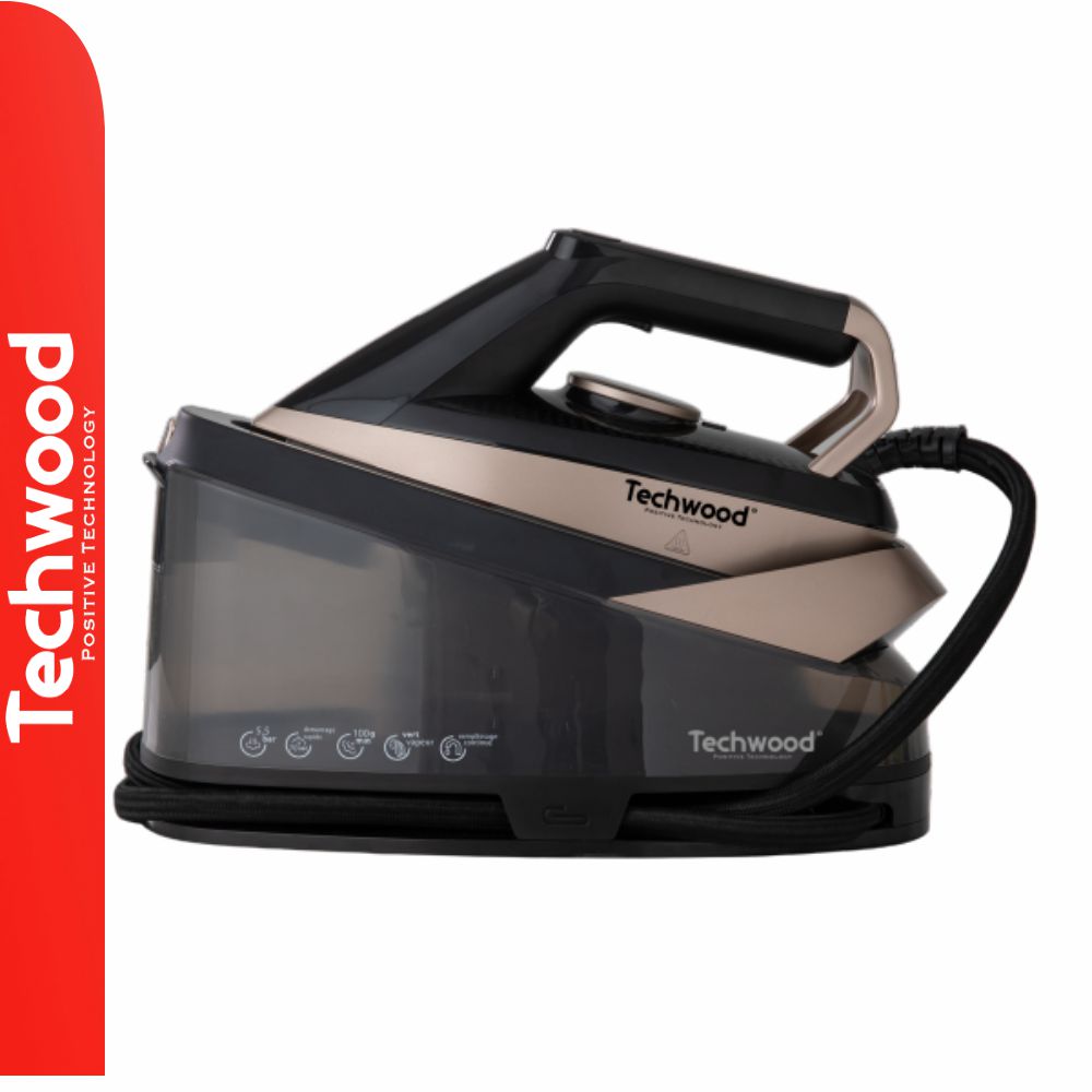 Ferro De Engomar A Vapo 2400W C/ Caldeira 5.5Bar TECHWOOD