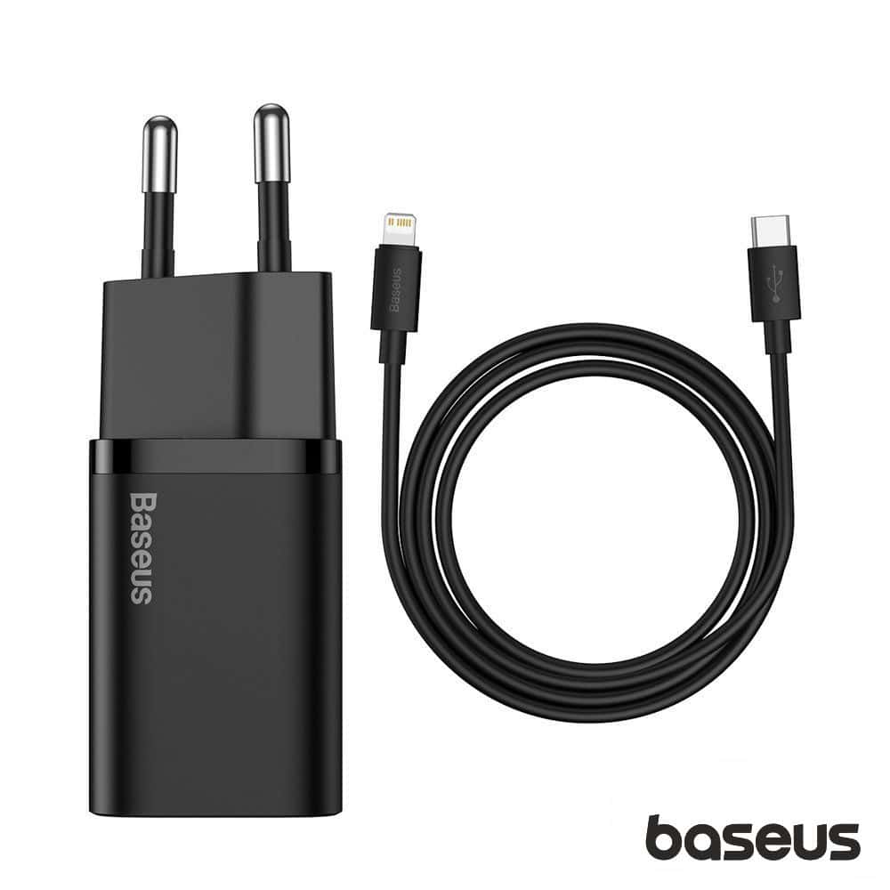 TZCCSUP-B01 Alimentador USB-C PD Super SI + cabo lightning 3.0 20w