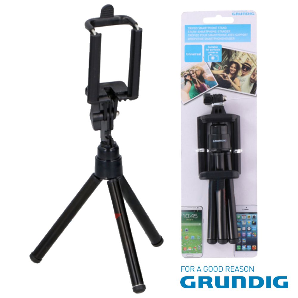 TRIPÉ UNIVERSAL P/ SMARTPHONE GRUNDIG