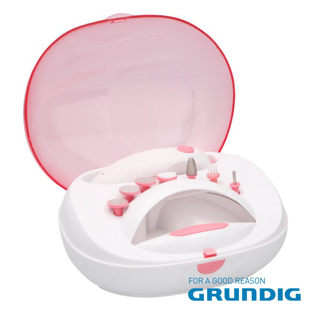 Conjunto de Manicure E Pedicure C/ 7 Acessórios GRUNDIG