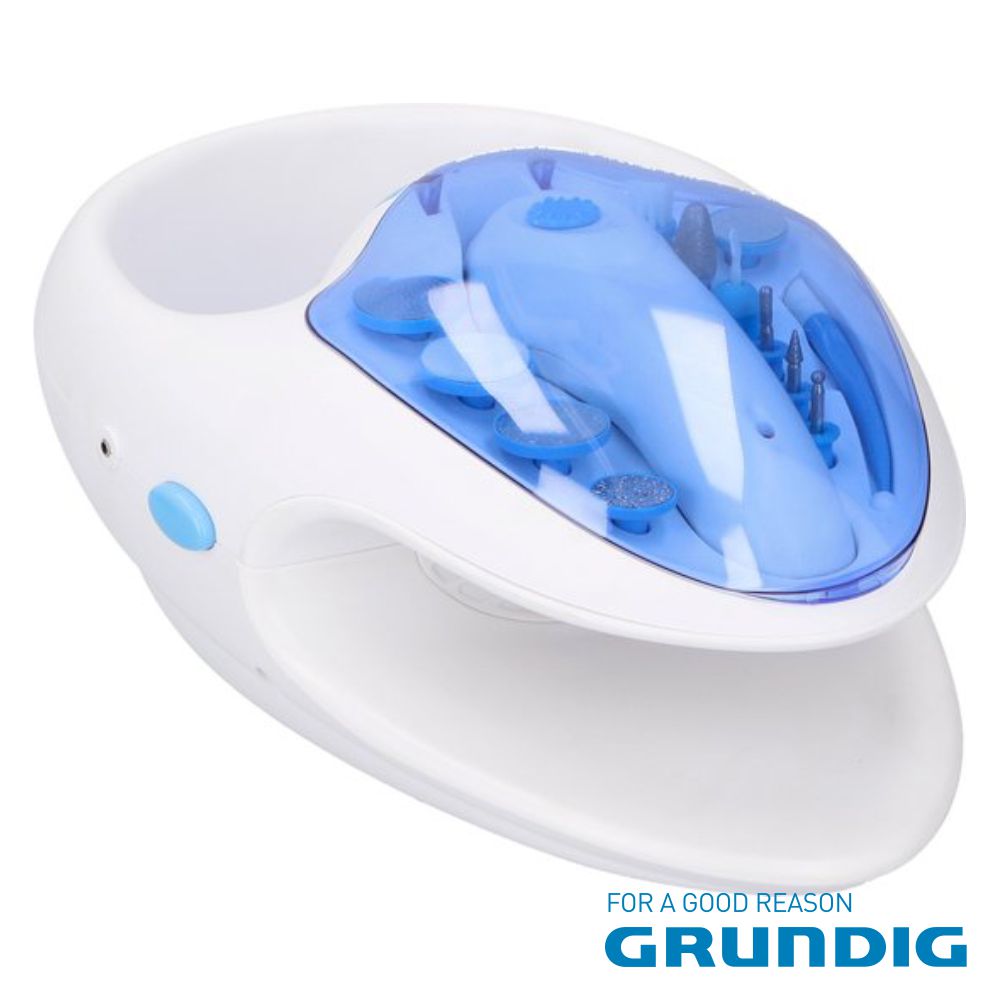 Conjunto de Manicure E Pedicure C/ 12 Acessórios GRUNDIG