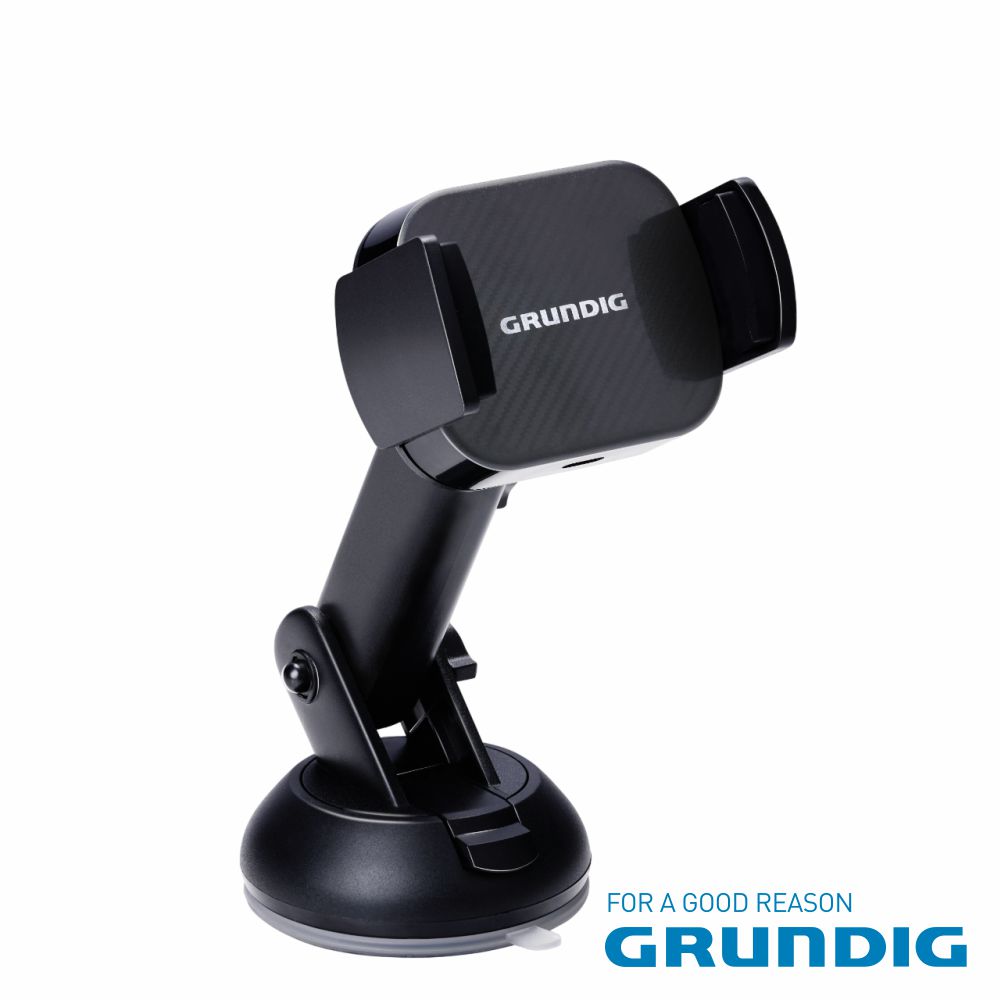 Suporte Telemóvel C/ Carregador Indução QI 15W C/ Ventosa