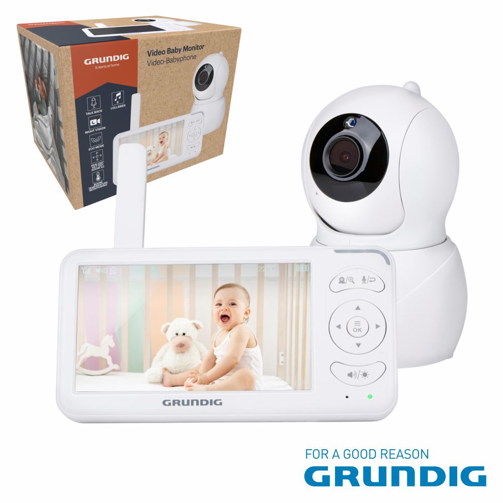 Intercomunicador Com Video Para Bebé 5"