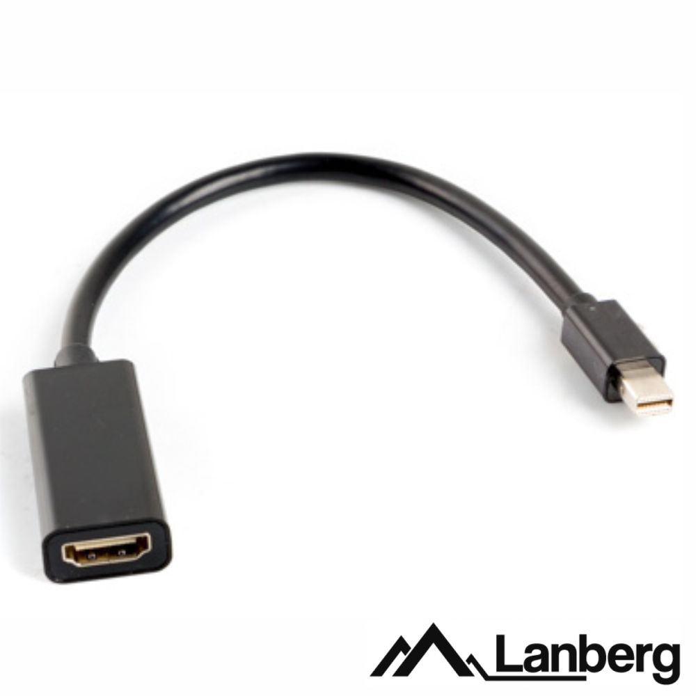 AD-0005-BK Adaptador MiniDisplayport Macho / HDMI Fêmea