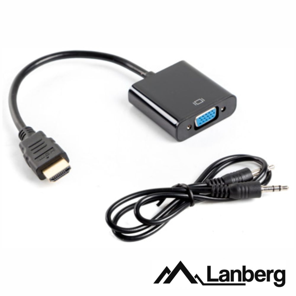 Adaptador Displayport Macho / VGA Fêmea LANBERG