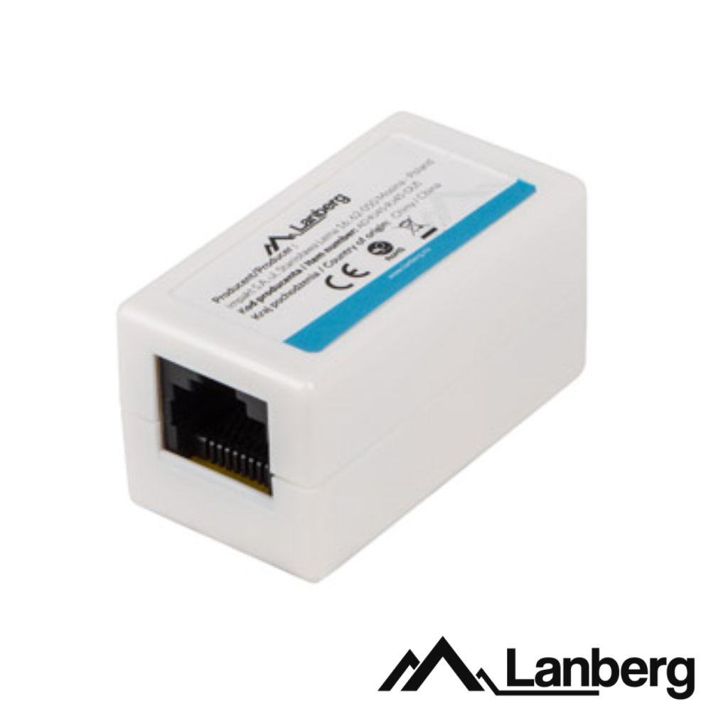 Ficha Adaptadora RJ45 Fêmea p/ RJ45 Fêmea LANBERG