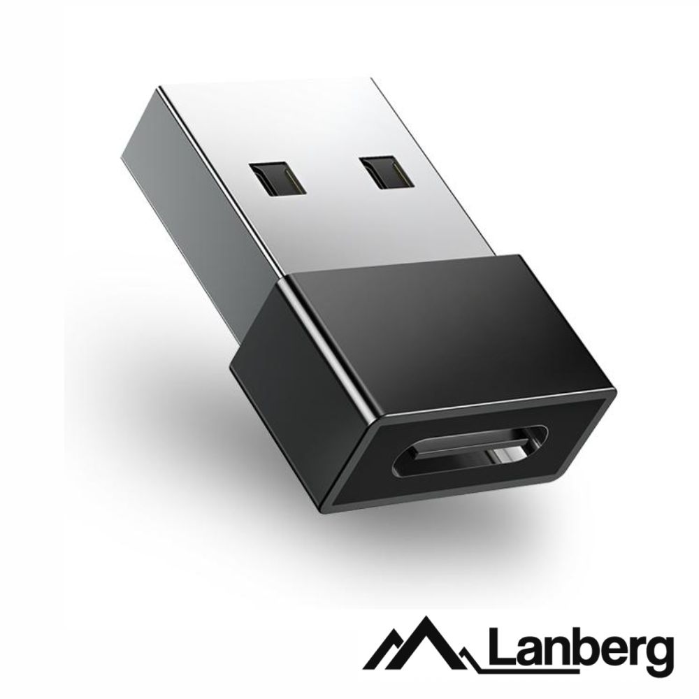 AD-UC-UA-01 Adaptador USB-A Macho / USB-C Femea LANBERG