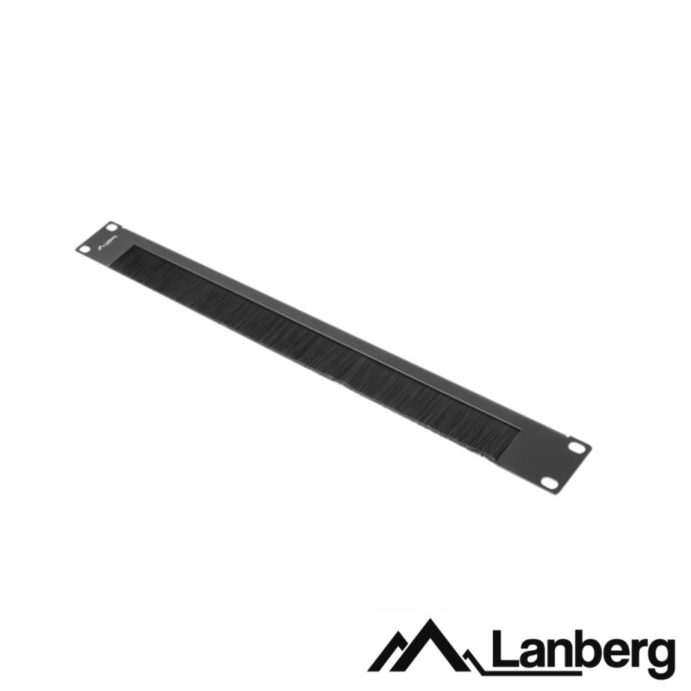 Painel C/ Escova Prensa-Cabos P/ Batidor 19" LANBERG