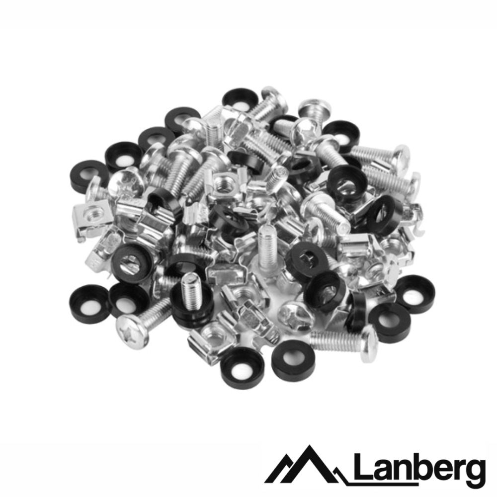 Conjunto de Parafusos P/ Bastidor / Rack 19" 50Pcs LANBER