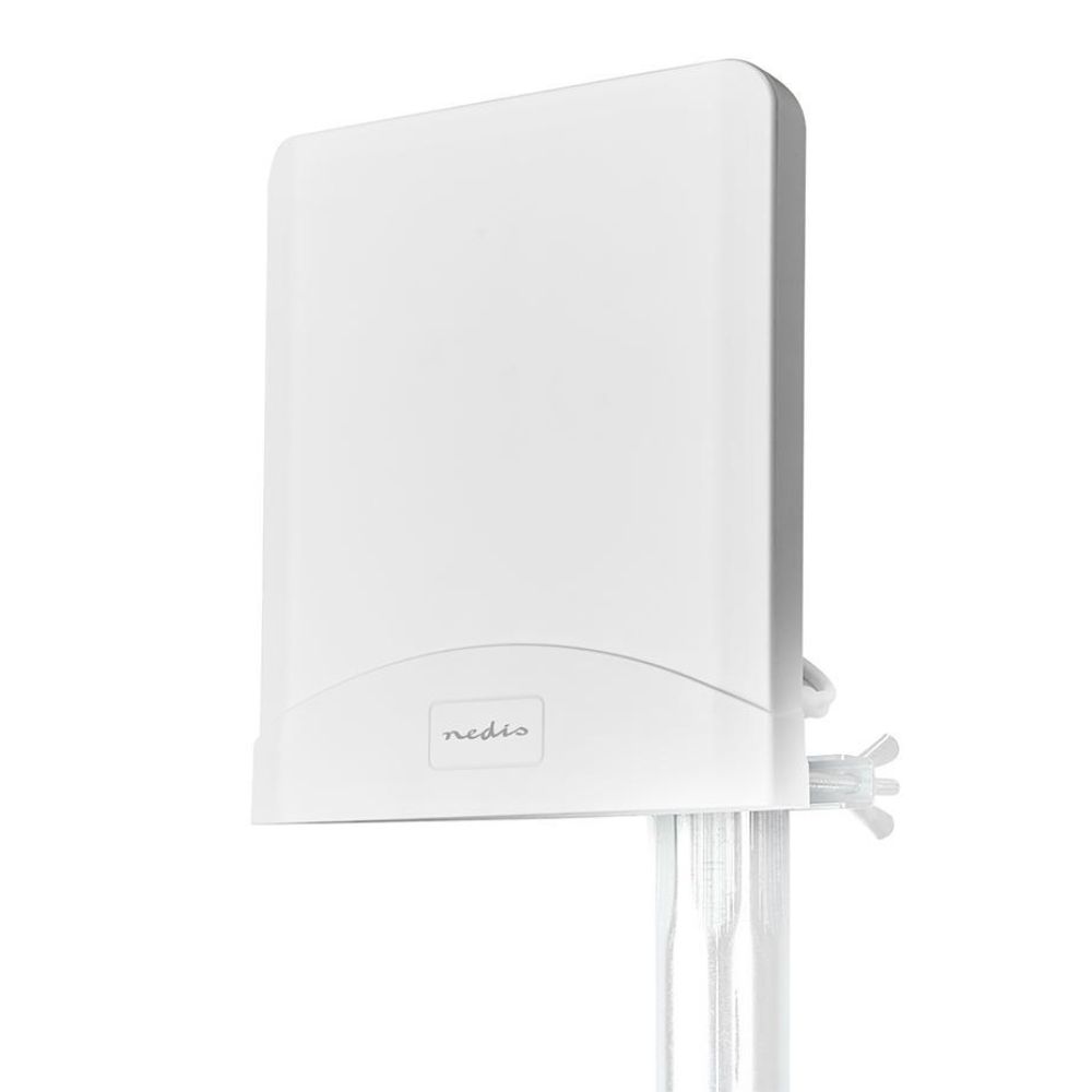 ANOR5G20WT Antena 3G/4G/5G/GSM Amplificada C/ Cabo 2.5m IPX3