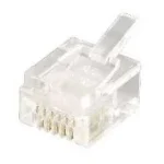 Equip 121131 Conector Rj-12 (6p6c) Transparente
