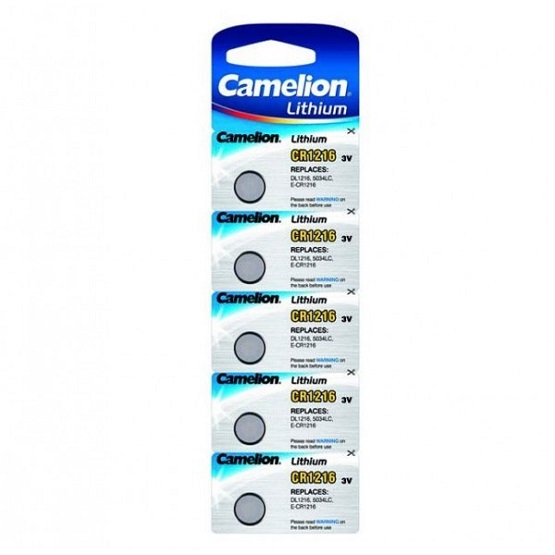 Pilha Botao Litio Cr1216 Camelion (1un)